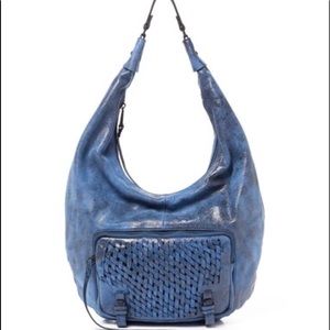 NWT She + Lo “Take a Chance” Leather Hobo Bag